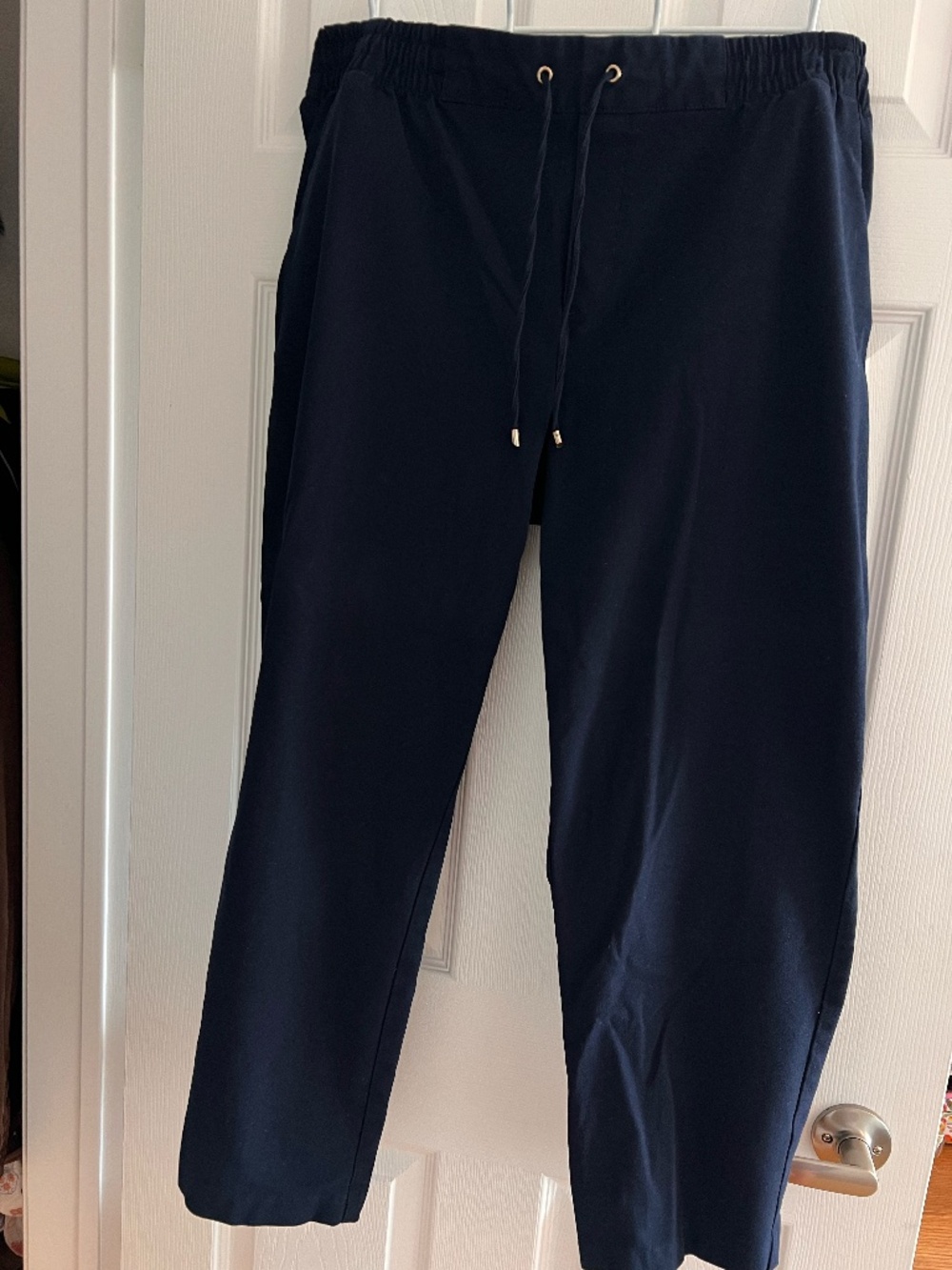 Tommy Hilfiger Navy Blue Pull-On Pants Size L